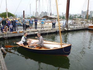 Bob and Arnt going for the first sail